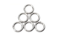 6pcs Silver Circle Camping Clip Hook For Outdoor Activity - sparklingselections