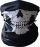 Outdoor Motorcycle Multifunctional Ghost Neck Scary Half Face Mask Funny Unique Mouth Full Motorbike Cover Facial Mask