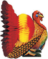 New Thanksgiving Tissue Turkey Centerpiece Party Accessory - sparklingselections