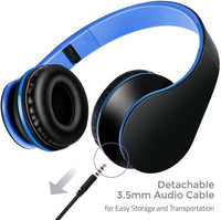 High Quality Noise Canceling Headphone Red Blue Color Headsets For Computer With Microphone