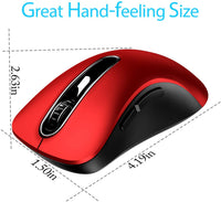 New Ergonomic Design 2.4GHz Wireless Vertical Optical Mouse - sparklingselections