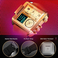 Men's Square Large Face Digital Sports Watch