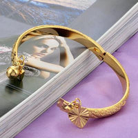 Gold Color Charm Bracelet Women - sparklingselections