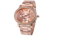 Fashion Stainless Steel Quartz Wrist Watches - sparklingselections