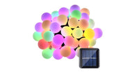 Solar Globe Ball String Lights Solar Powered Lighting for Home Garden Lawn Party Decorations - sparklingselections