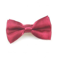 New Kids Wedding Party Maroon & Purple Bow Tie Baby Kids Necktie Bow - sparklingselections