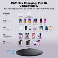 Fast Wireless Charging Stand Dock Home, Office, Public Area Usage Stand for Samsung Galaxy Note 8/S8 / S8 Plus - sparklingselections