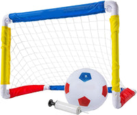 Sports Kids Soccer Goal with Ball & Pump – 24" X 16" Folding Goal - sparklingselections