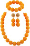 New Stylish Africa Nigeria Jewelry Set For Women's Fashion Wedding African Beads Necklace and Earrings Set