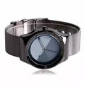 Unisex Stainless Steel Japanese Movement Quartz Wristwatch Sports Watch