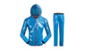 Men Women Brand Windproof Reflective Logo Sports Rain Coat