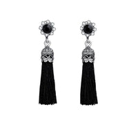 New Fashion Tassel Flower Drop Jewelry Set For Women - sparklingselections