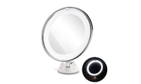 Adjustable 7xMagnification LED Makeup Mirror Wall Lamp - sparklingselections