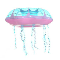 Jellyfish Shape Inflatable PVC Floating Swimming Ring Circle - sparklingselections