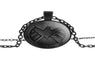 Vintage Black long Link Chain Necklace for Women