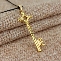 Attack On Titan Eren Key Metal Pendant Necklace Hot Sale Fashion Unisex Necklace Jewelry For Women Men - sparklingselections