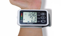 Automatic Digital Wrist Blood Pressure Monitor Meter - sparklingselections