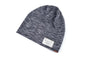 Casual Autumn Hip Hop Winter Beanies Rock Logo Velvet Caps For Men