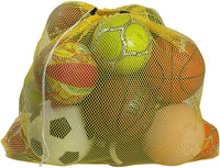 Portable Football Balls Mesh Equipment Bag Size, 32” x 36” and 24” x 36” - sparklingselections