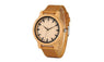 Watch for Men Women Bamboo Wood Quartz Watches