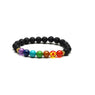 Chakra Healing Balance Beads Bracelet For Unisex