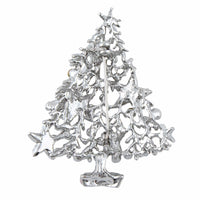 Christmas Tree Rhinestone Brooch Pins For Women - sparklingselections