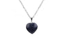 Crystal Blue Sodalite Stone Necklace For Women
