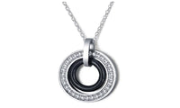 Women's Black Choker Necklace Pendants - sparklingselections