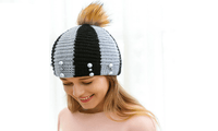 Pearl Design Warm Wool Hat Beanie For Women - sparklingselections