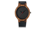 Classic Design Bamboo Modern Analog Wristwatch