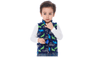 Woollen Prints Waistcoat For Kids