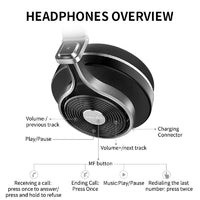 Wireless Bluetooth Headphones With Microphone - sparklingselections