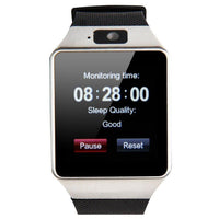 Light Weight Compact Black Bluetooth Smartwatch - sparklingselections
