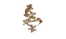 Bohemia Cute Retro Plum Flower Blossom Ring