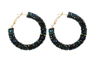 Fashion Geometric Hoop Earrings For Women - sparklingselections