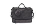 Vintage Leather Top-Handle Women Messenger Bag