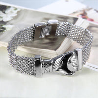 Stainless Steel Wrist Bracelet for Men - sparklingselections