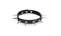 Women Necklace Sexy Punk Gothic Rivet Choker Necklace - sparklingselections