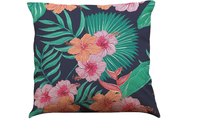Decorative African Tropical Plants Printed Pillow Cover - sparklingselections
