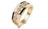 Hot Selling Geometry Strip Trendy Zinc Alloy Ring For Women