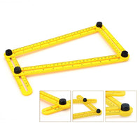 Measuring Instrument Angle-ruler Template Tool Four-sided Ruler Mechanism Slides P20 - sparklingselections