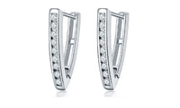 Fashion Triangle Hoop Earrings for Women - sparklingselections