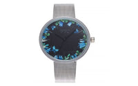 New Fashionable Cute Print Flowers Casual Mesh Ladies Wrist Watch - sparklingselections