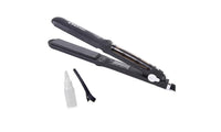 US Plug Steam Flat Iron Vapor Plate Wet/Dry Led Hair Straightener - sparklingselections
