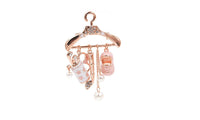 Cute Pink Hanger Badges Pendants Brooches for Women - sparklingselections