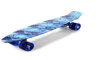 Sky Pattern Retro Mini Skateboard - sparklingselections