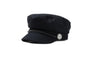 Casual Octagonal Shape Wool Button Baseball Caps