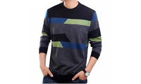 Casual Dress Long Sleeve Wool Cashmere Sweaters For Men - sparklingselections