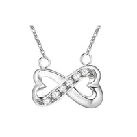 New Infinity Hear Design Bridal Jewelry Set - sparklingselections