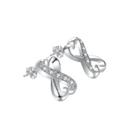 New Infinity Hear Design Bridal Jewelry Set - sparklingselections